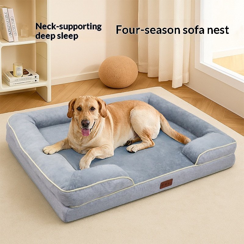 Sofa Dog Bed — Low-Entry Foam Lounge — product view