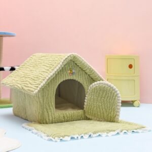 Cat Cave Bed — Two-Tone House — product view